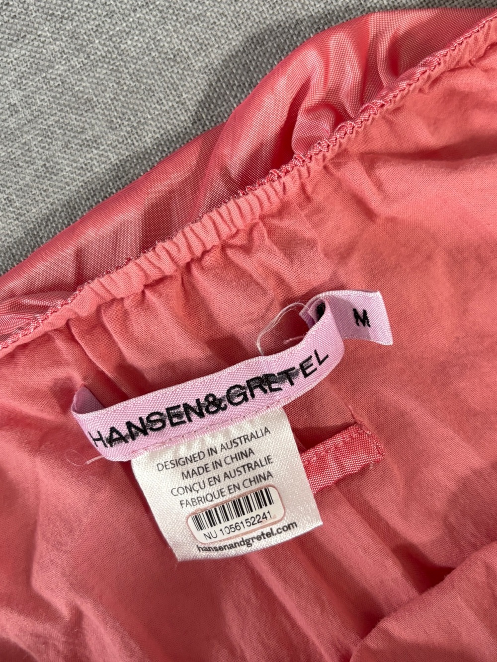 Hansen & Gretel Dress Gateau Maxi Gown in Watermelon Pink - Picture 6 of 6
